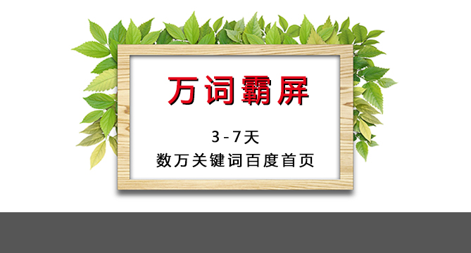 什么是萬詞霸屏？效果怎么樣？想做搜索引擎排名必看！